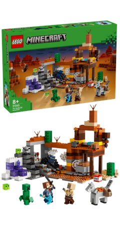 LEGO Minecraft - De woestenijmijnschacht (21263)