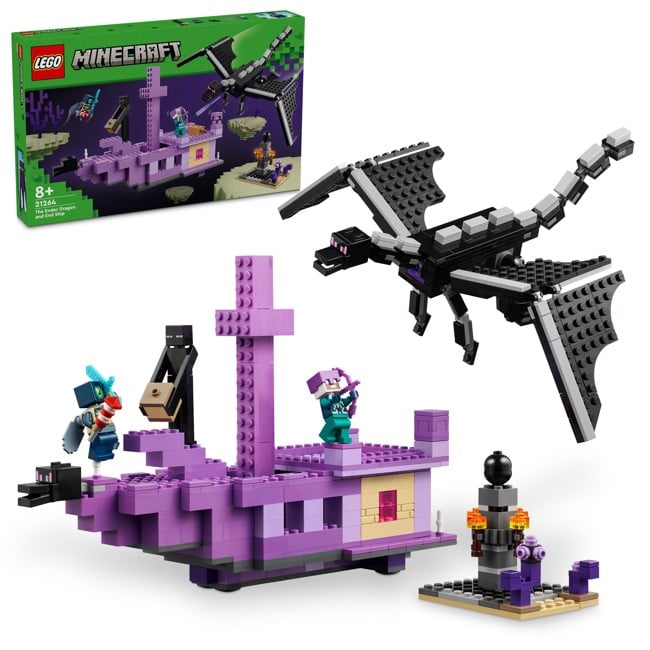 LEGO Minecraft - Ender-dragen og End-skibet (21264)