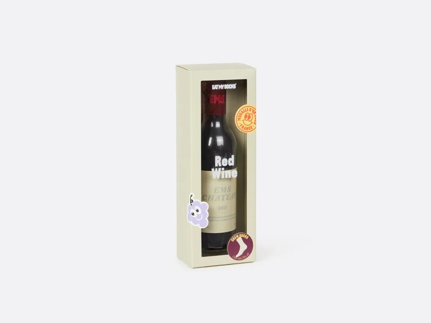 Eat My Socks - Wine (Red) - One size