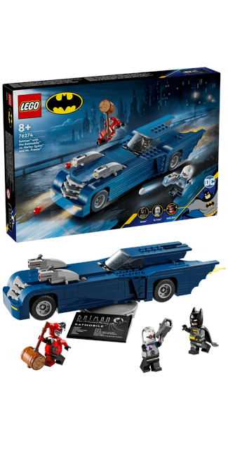 LEGO Super Heroes - Batman™ im Batmobil™ vs. Harley Quinn™ und Mr. Freeze™ (76274)