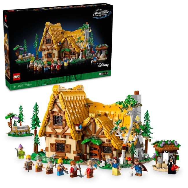 LEGO Disney - Snøhvit og de syv dvergenes hytte (43242)