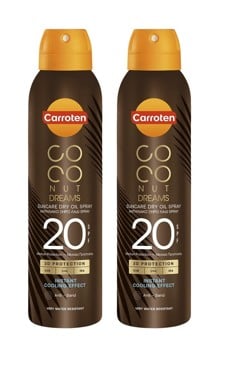 Carroten - 2 x Suncare Dry Oil SPF 20 150 ml