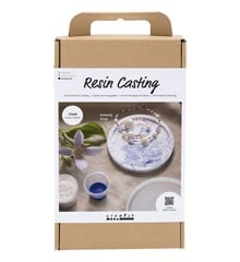 Craft Kit - Resin Casting - Round Tray with Marbling (977687)