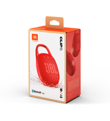 JBL - Clip5 Portable Bluetooth Speaker - Red
