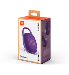 JBL - Clip5 Portable Bluetooth Speaker - Purple
