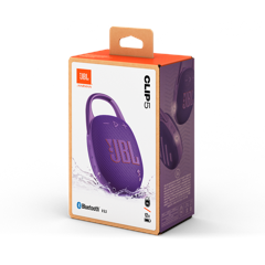 JBL - Clip5 Portable Bluetooth Speaker - Purple