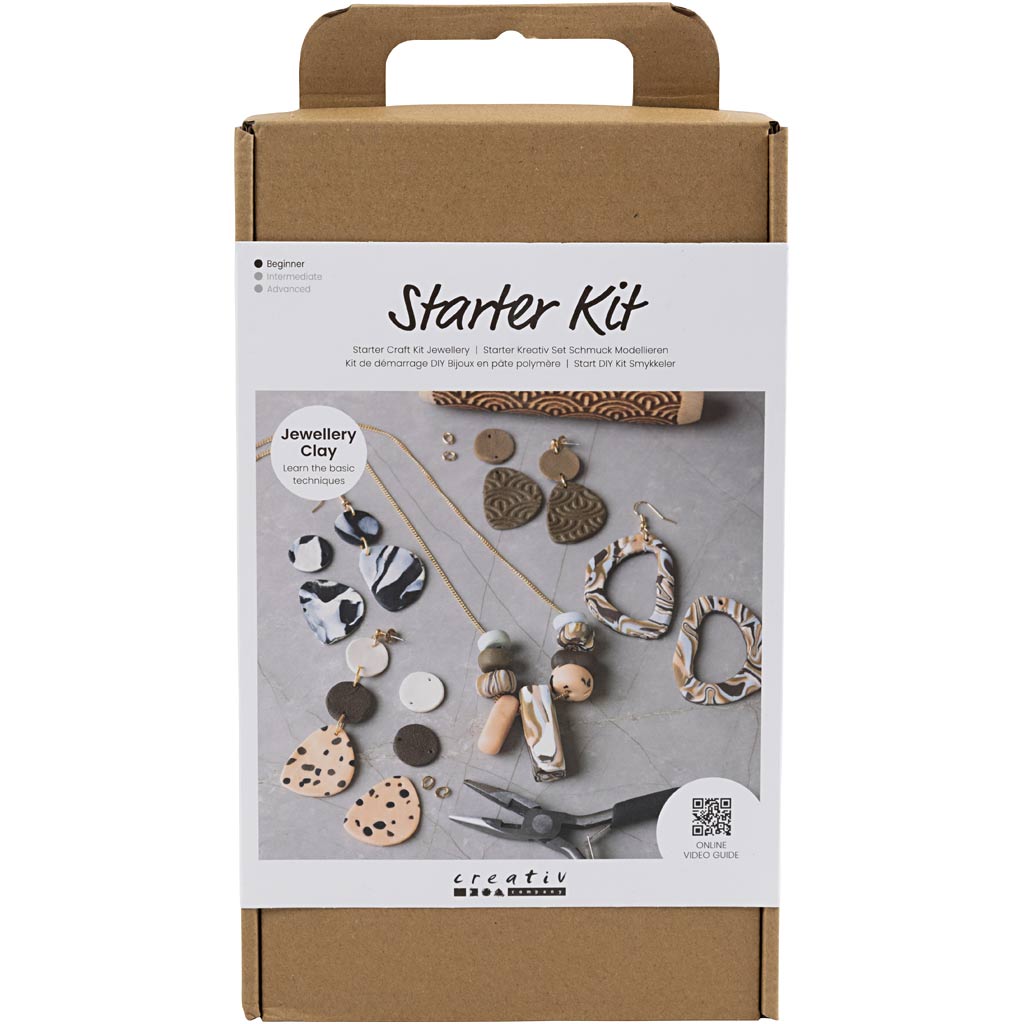 Starter Craft Kit - Jewellery Clay - Jewellery (977538) - Leker