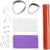 Mini Craft Kit - Jewellery - Marbled Earrings - light purple (977676) thumbnail-3