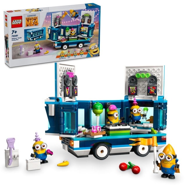 LEGO Minions - Kätyrien musajuhlabussi (75581)