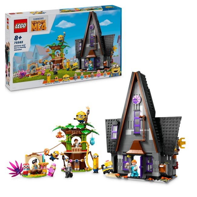 LEGO Minions - Minions and Gru's Family Mansion (75583)