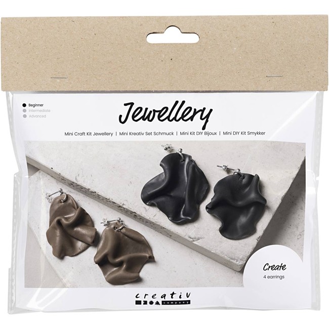 Mini Craft Kit - Jewellery - Folded Earrings (977675)