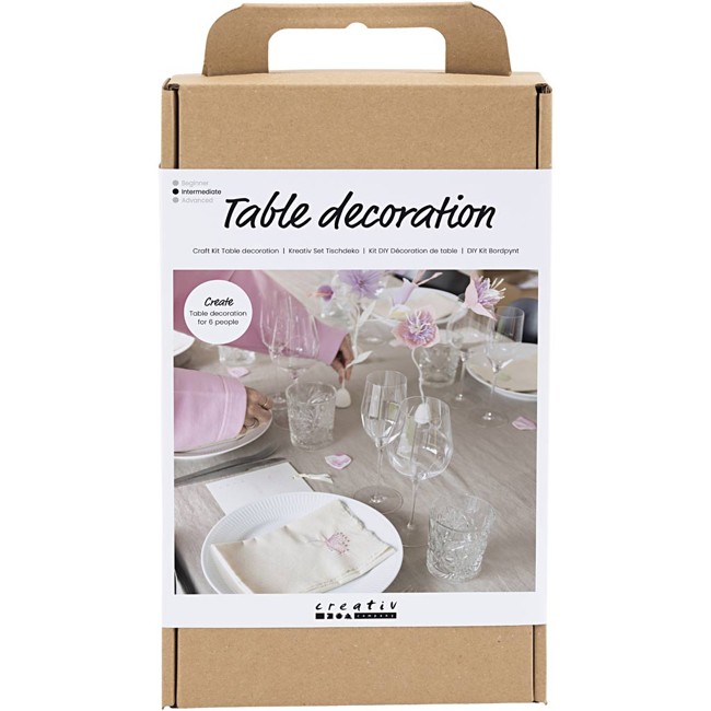 Craft Kit - Table Decoration - Pastel colours (977696)
