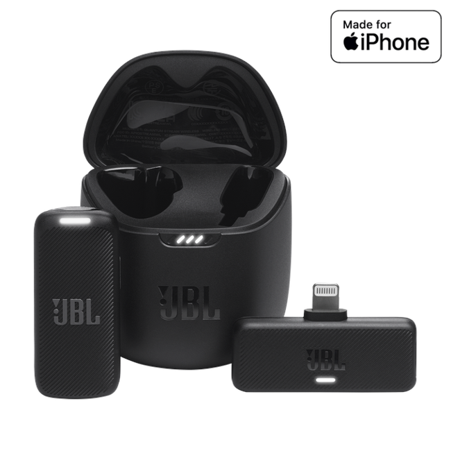 JBL - Quantum Stream Wireless - Clip-on wireless mic