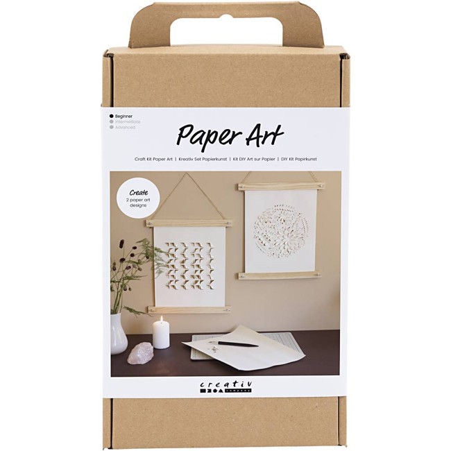 DIY Kit - Papirkunst - Papir til ophæng