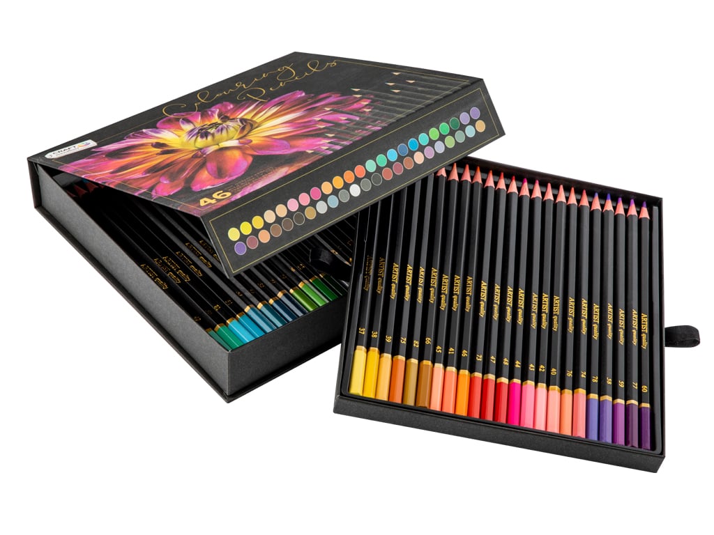 Craft sensations - Colouring pencils in box 46 pcs (CR1531) - Leker