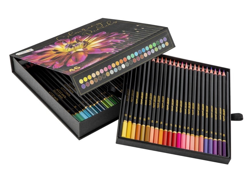 Craft sensations - Colouring pencils in box 46 pcs (CR1531)