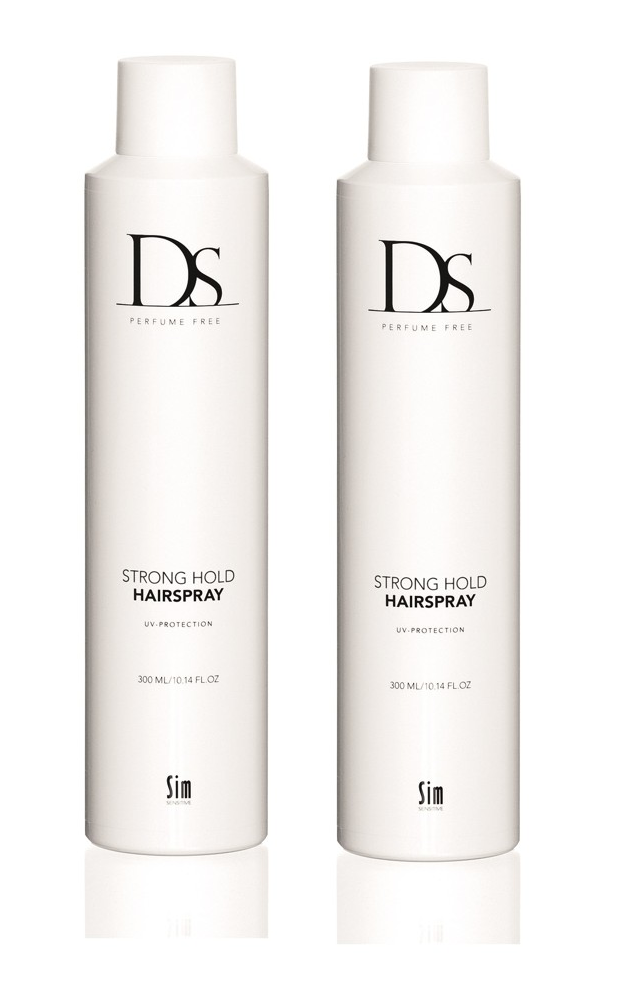 DS - 2 x Sim Sensitive Strong Hold Hairspray 300 ml