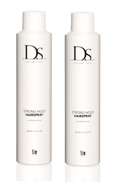 DS - 2 x Sim Sensitive Strong Hold Hairspray 300 ml