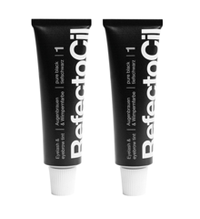 RefectoCil - 2 x Eyelash and Eyebrow Color Pure Black 1