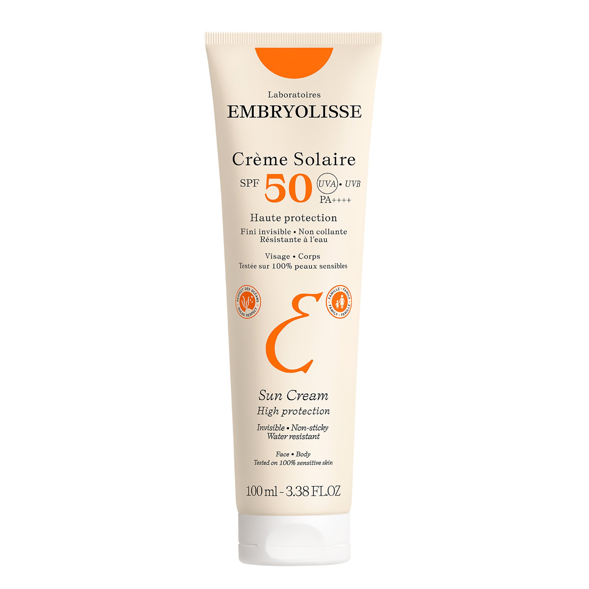 Embryolisse - Sun Cream SPF50 100 ml - Skjønnhet