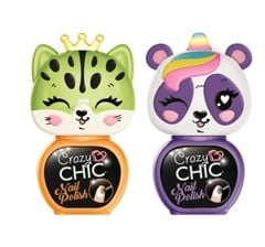 Crazy Chic - Lovely Animals Nail Polish - Purple & Orange (18842)