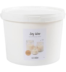 Soy wax, For candles in containers, 5 kg/ 1 pack (73429)