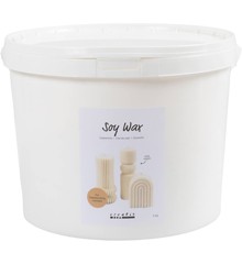 Soy wax, cream, For freestanding candles, 5 kg/ 1 pack (73479)