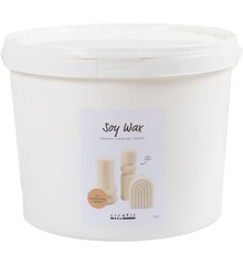 Soyavoks, creme, Til fritstående lys, 5 kg/ 1 pk.