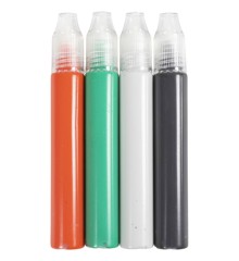 Candle pens - Black, Green, Light Grey, Red (73480)