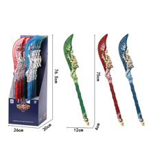 Sea&Sun - Machete w. Light & Sound 8pcs Display (6616A)