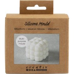 Silicone Mould - Square With Bubbles (371191)