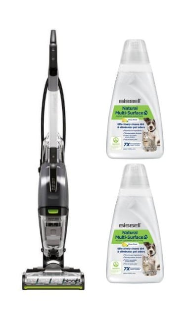 Bissell - Crosswave Hydrostem Pet Select & 2x Cleaning Solution Natural Multi-Surface Pet 1L - Bundle