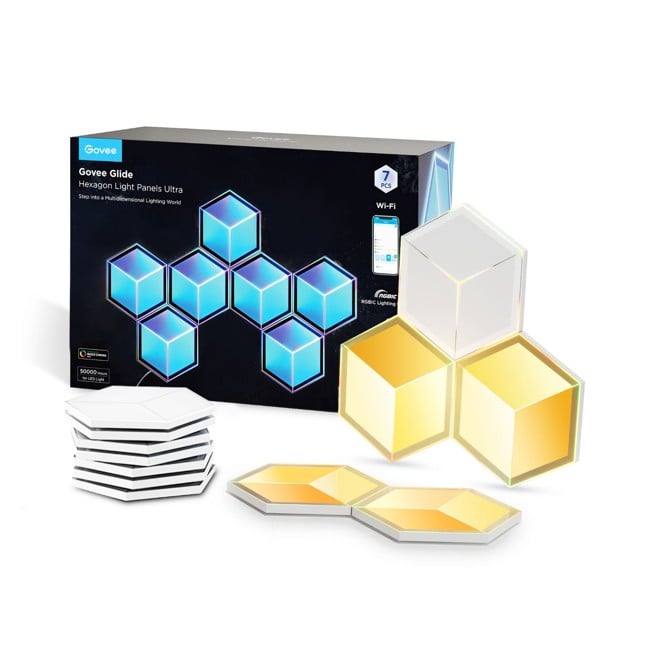 Govee - Glide Hexagon Light Panels Ultra 7Pack!