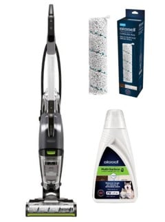 Bissell - Crosswave Hydrostem Pet Select, Multi-Surface Brush Roll Crosswave Max & MultiSurface Pet Febreze - Bundle