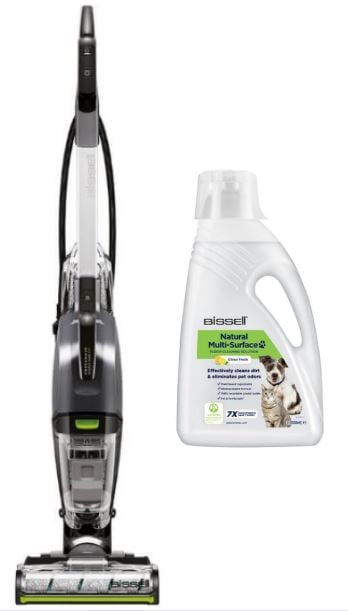 Bissell - Crosswave Hydrostem Pet Select&Cleaning Solution Natural Multi-Surface Pet 2L - Bundle