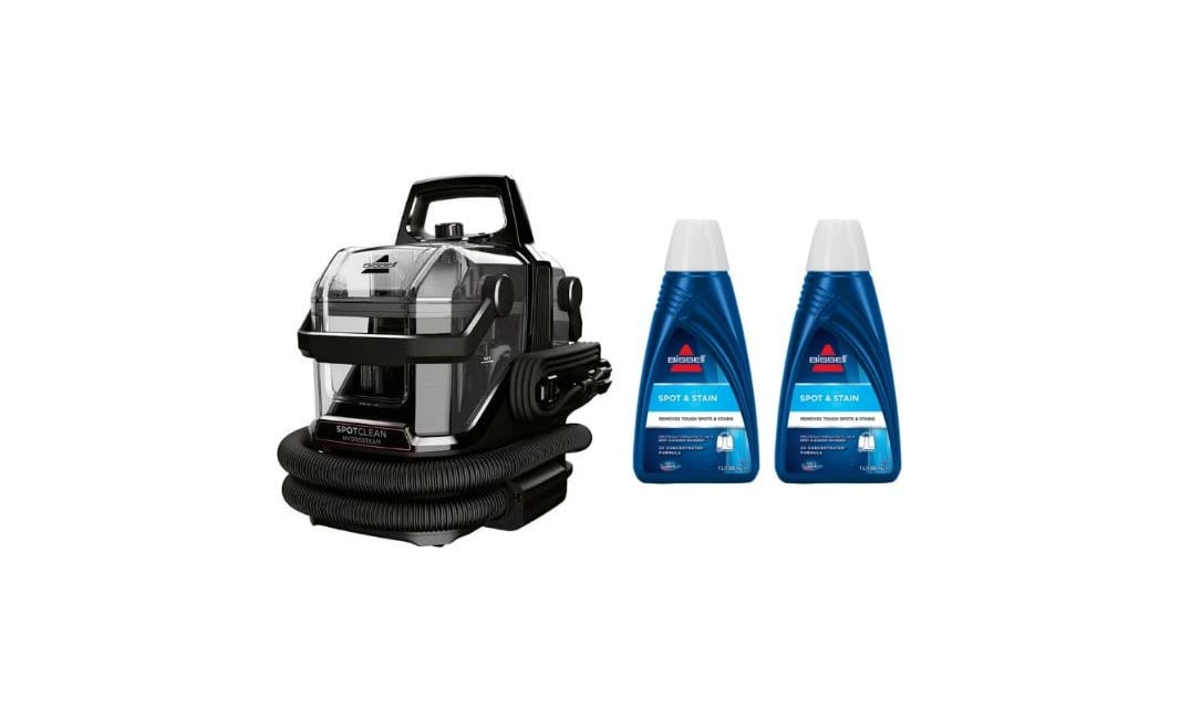 Bissell - SpotClean Hydrosteam Select & 2x Spot & Stain - SpotClean / SpotClean Pro - Bundle