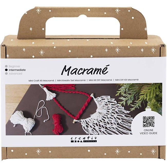 Mini DIY Kit - Macramé - Santa (977710)