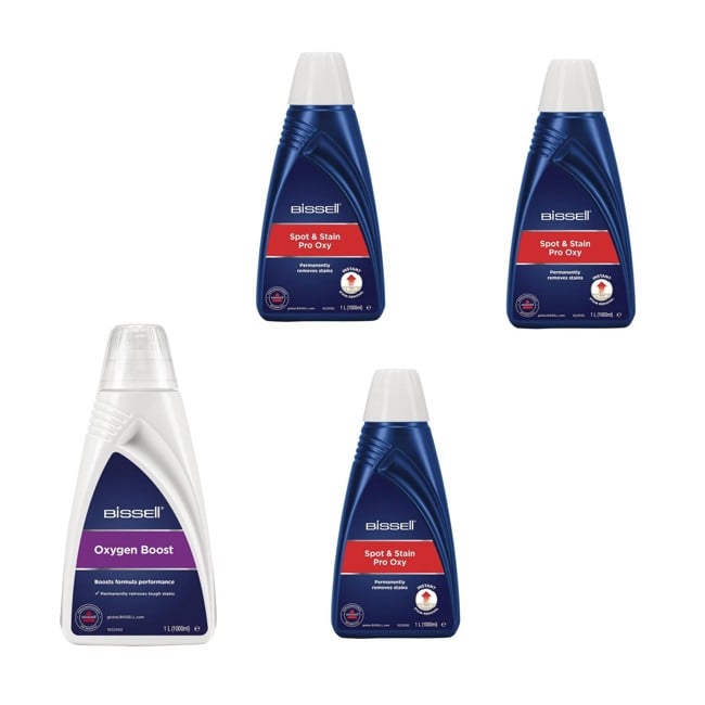 Bissell - 2xSpot & Clean Pro Oxy 1L & Oxygen Boost - Bundle