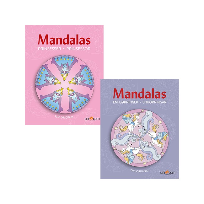 Mandalas - Twin Pack - Princesses & Unicorns (104940)