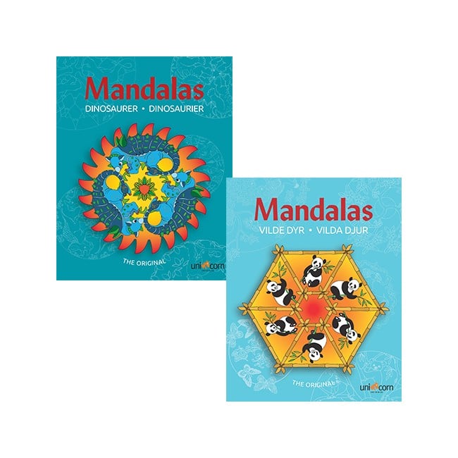 Mandalas - Sampak - Vilde Dyr & Enhjørninger