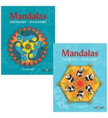 Mandalas - Twin Pack - Wild Animals & Dinosaurs (104941)