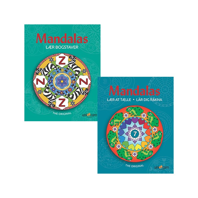 Mandalas - Twin Pack - Learn Letters & Learn Numbers (104938)