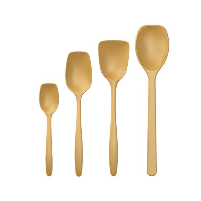 Rosti - NEW Classic kitchen spoons, Set of 4 - Curry