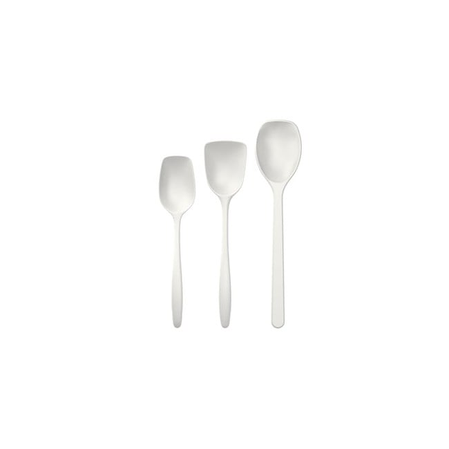 Rosti - NEW Classic kitchen spoons, Set of 3 - White