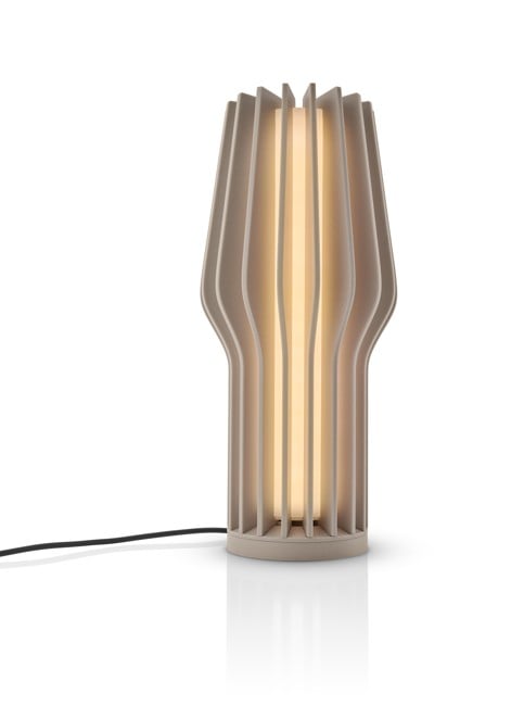 Eva Solo - Radiant LED lampe med batteri, 25 cm -  Pearl beige