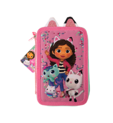 Gabby's Dollhouse - Double Pencil Case w/Content (033708500)