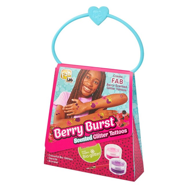 FabLab Berry Burst Glitter Tattoos with scent (30485)
