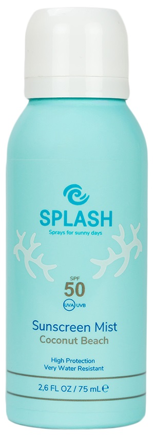 SPLASH - Coconut Beach Sunscreen Mist SPF 50+ 75 ml - Skjønnhet