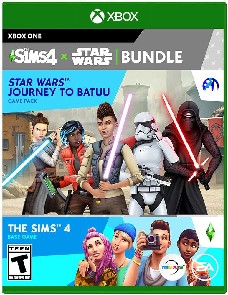 The Sims 4 Star Wars: Journey To Batuu - Base Game and Game Pack Bundle (Import) - Videospill og konsoller