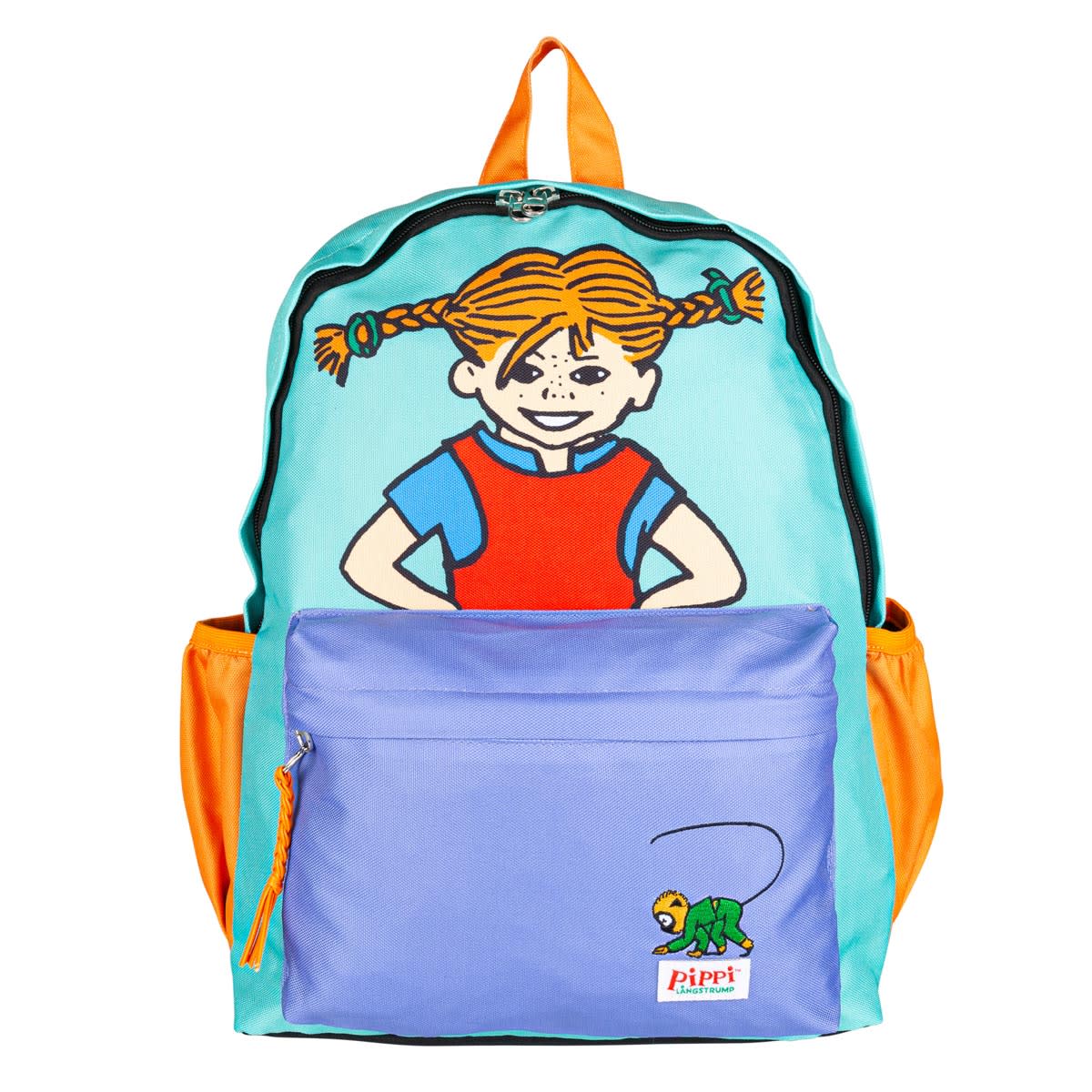 Pippi Longstocking - Jekku Backpack Pippi turquoise (73100290) - Leker